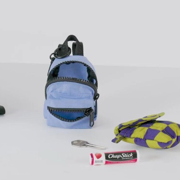 NWT Baggu Backpack Charm - Cornflower - Picture 7 of 8